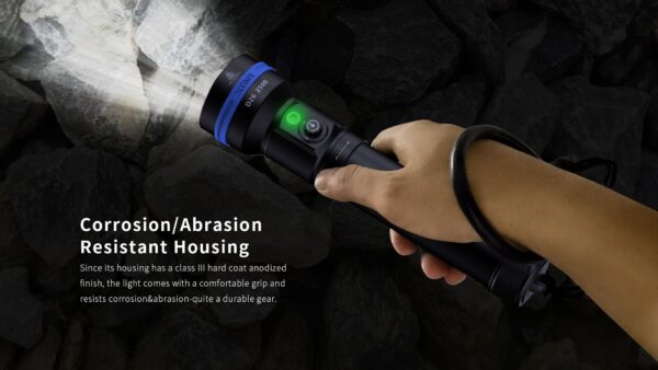 XTAR D26 2500 Lumen Dive Light: Your Ultimate Underwater Illumination - Image 4