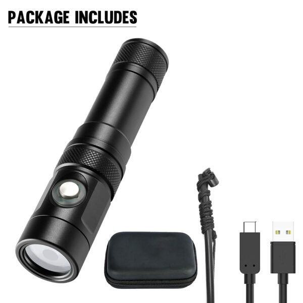 Majellan DT15 1500lm Diving Flashlight: The Perfect Companion for Underwater Exploration - Image 5