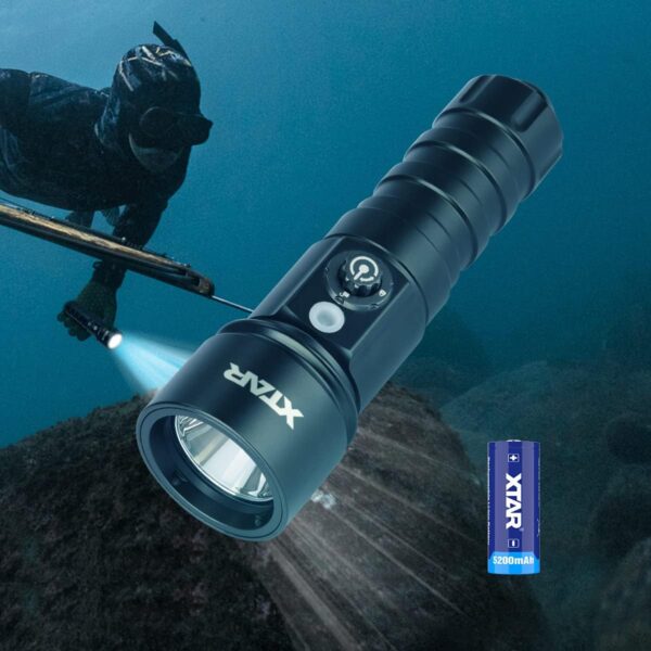 XTAR Whale D26 1100 Lumen Dive Light - Image 10