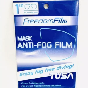 TUSA Freedom Film Anti Fog Film, Fits Any Mask For 2 Window