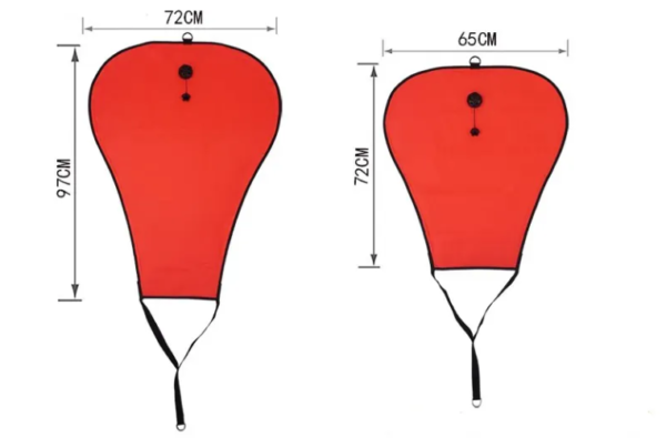 Diving Inflatable Buoyancy Underwater Lift Bag - Image 3