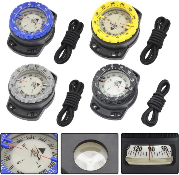 Diving Compass, Waterproof Compass, Professional Diving Navigation Compass - Image 4